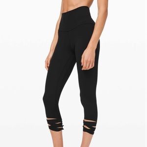 Lululemon align crop love knot